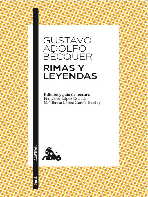 Title details for Rimas y Leyendas by Gustavo Adolfo Bécquer - Available